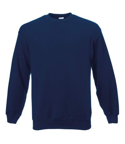Sweat-shirt en jersey - Homme (Bleu marine) - UTBC3903