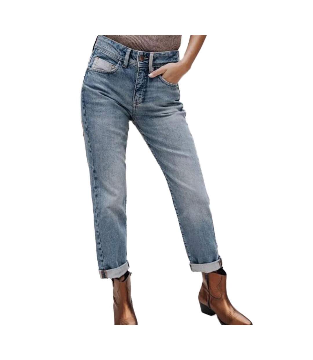 Jean slim bleu femme timea sdm-1