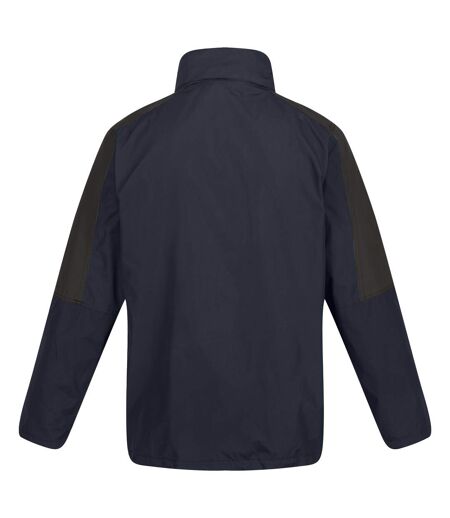 Mens Waterproof Jacket Navy Black Regatta Professional