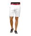 Asquith & Fox Mens Casual Chino Shorts (White) - UTRW4908