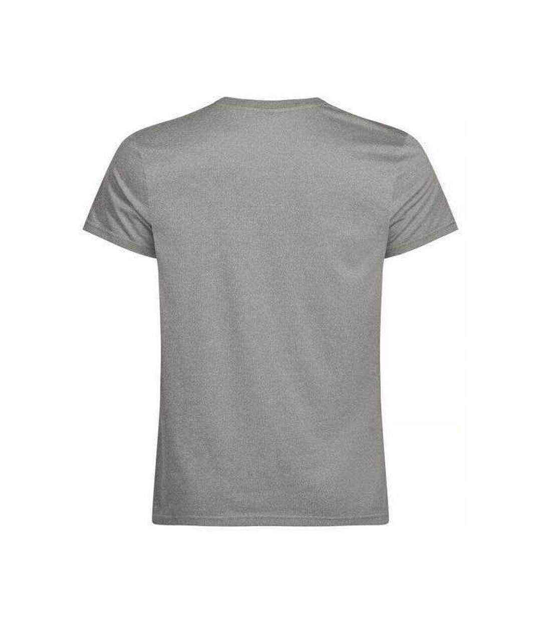 T-shirt Basic Active Homme Gris Chiné Clique-2