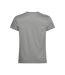 T-shirt Basic Active Homme Gris Chiné Clique-2