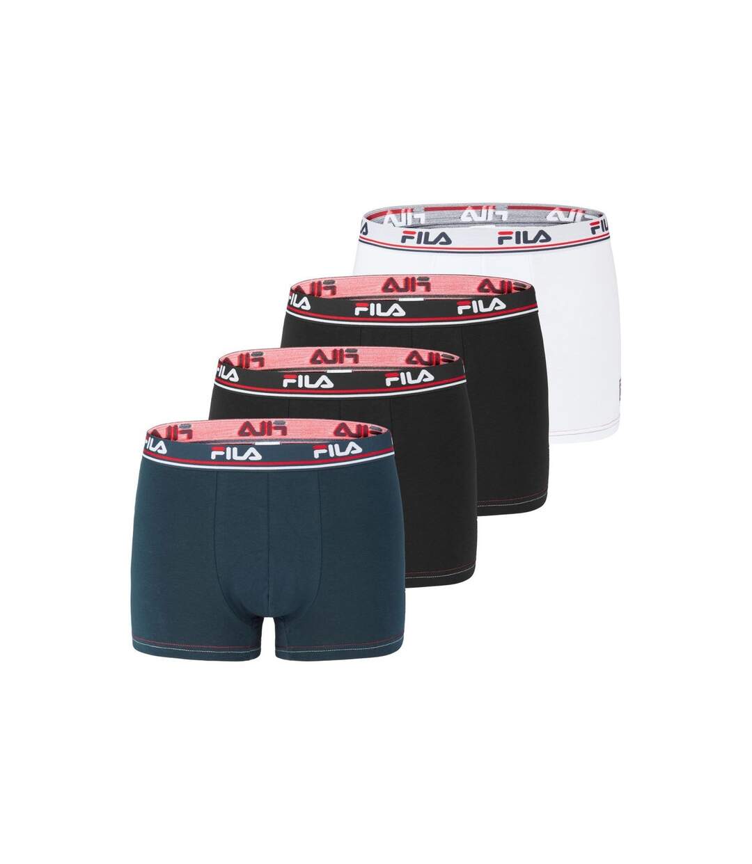 Lot de 4 boxers homme en coton FU5180 Fila