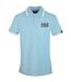 Mens Flag Polo Shirt Blue Cielo Aquascutum-1