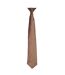 Premier Colors Mens Satin Clip Tie (Navy) (One Size)
