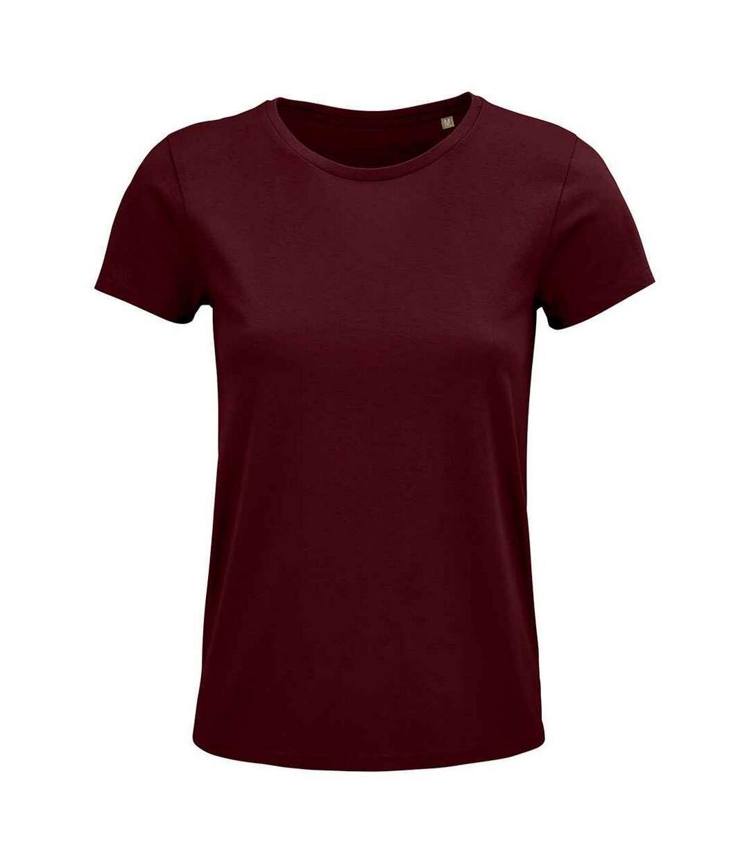 T-shirt crusader femme bordeaux SOLS-1