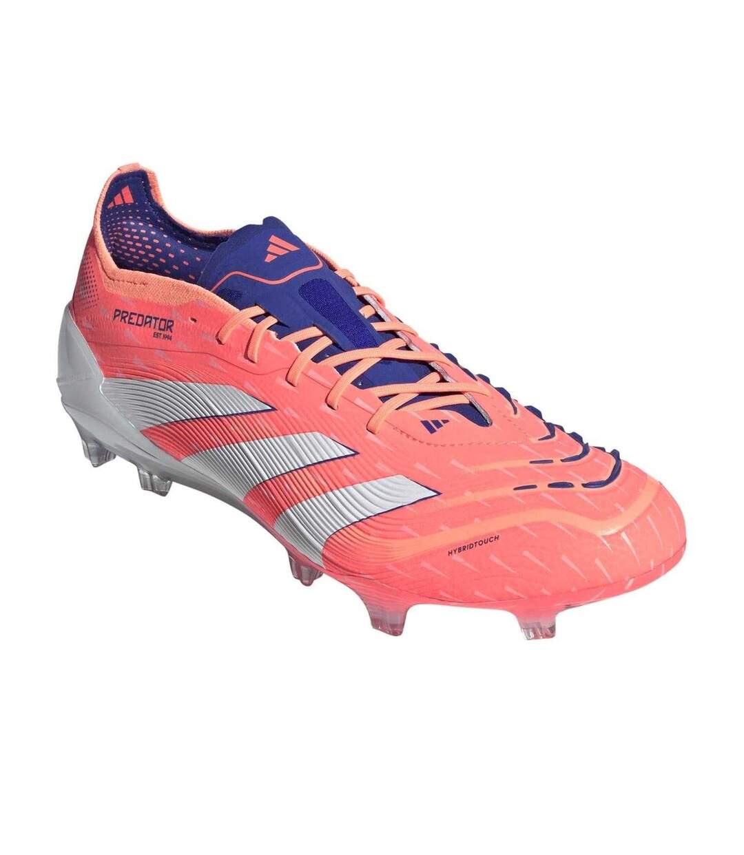 Chaussures De Foot Pour Terrain Ferme  Elite Homme Orange Blanc Predator-4