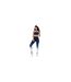 Brassière De Sport Motif/style Ombré Femme Bleu Marine Blanc USA Pro-1