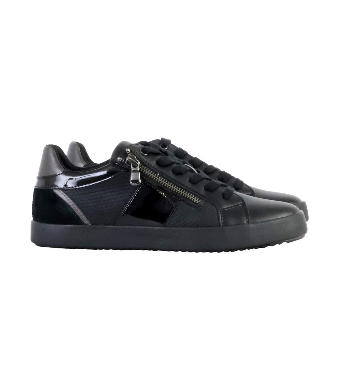 Basket Basse Cuir Geox Blomiee Print GBK Suede-3