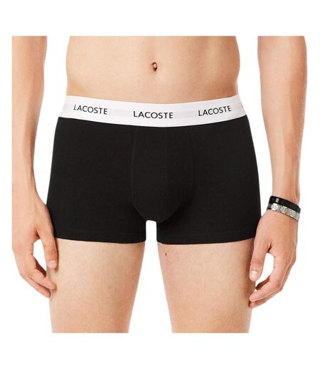 X3 sous-vêtement noir homme lacoste stret - l