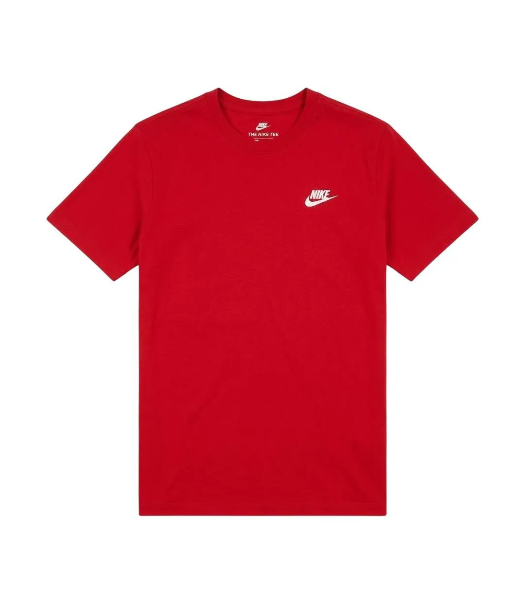 Mens Club T-shirt Red Nike-2