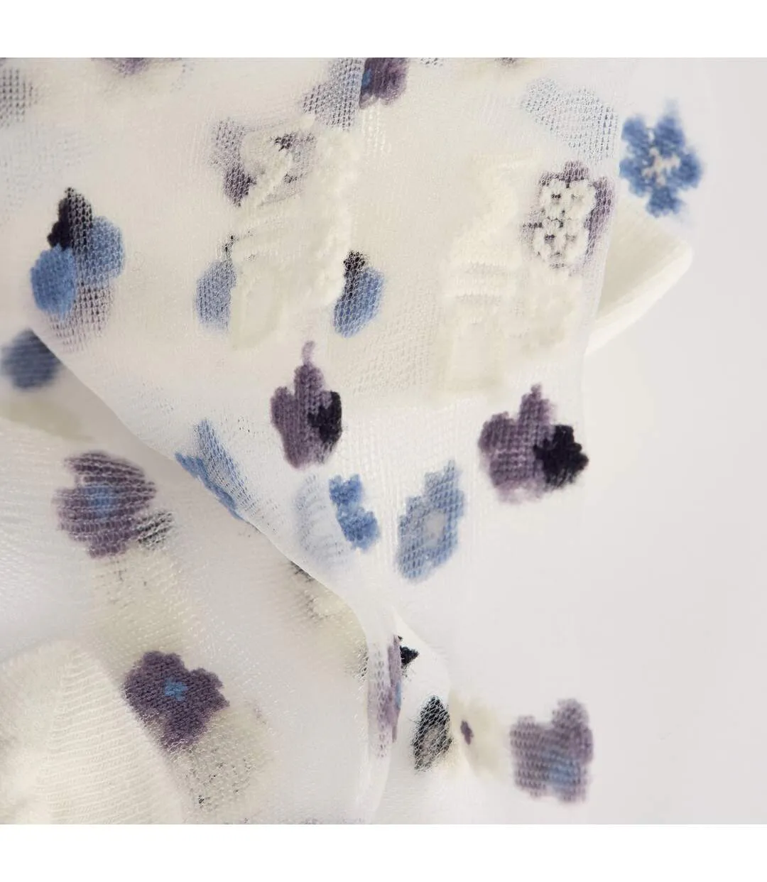 Chaussettes transparentes Socks Petal-2