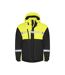 Doudoune Softshell Progression Homme Noir Jaune Projob-1