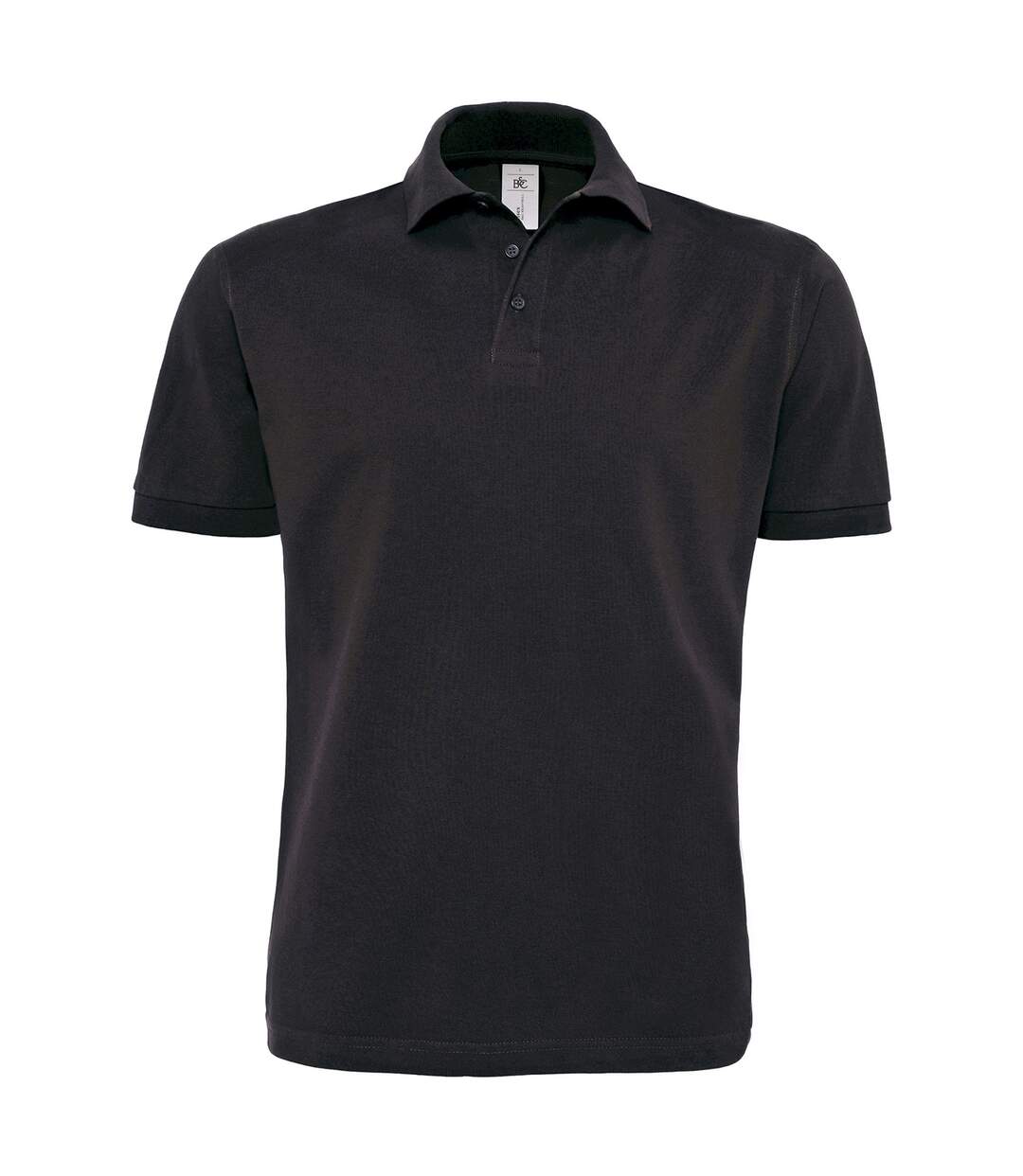 Polo lourd manches courtes - homme - PU422 - noir-2