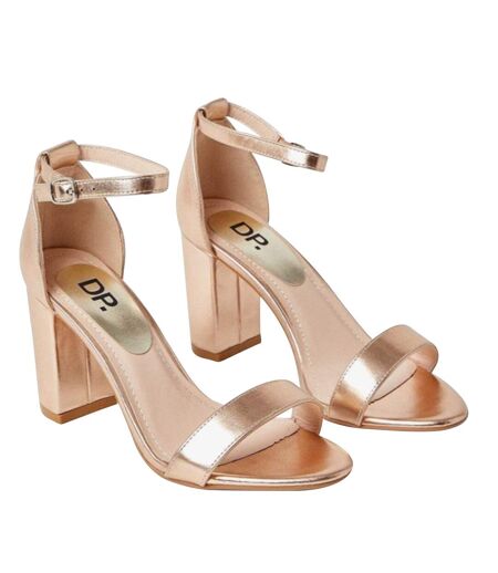 Sandales Spark Femme Rose Doré Dorothy Perkins
