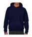 Unisex adult heavy blend hoodie navy Gildan