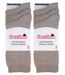 6 Pk Ladies Plain Coloured Cotton Ankle Socks