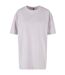T-shirt Surdimensionné À Délavage Acide Femmes/ladies Lilas Doux Build Your Brand-1