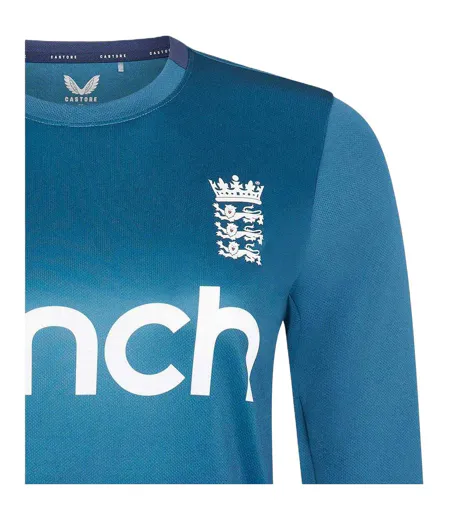 Maillot Entraînement Motif/style Cricket D'angleterre Femme Bleu Violacé Castore