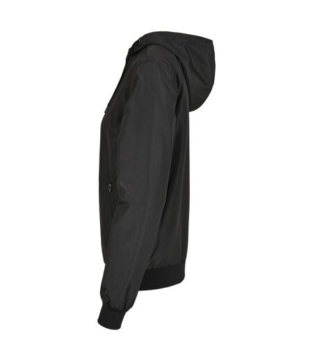 Veste Windrunner Femme Noir Build Your Brand