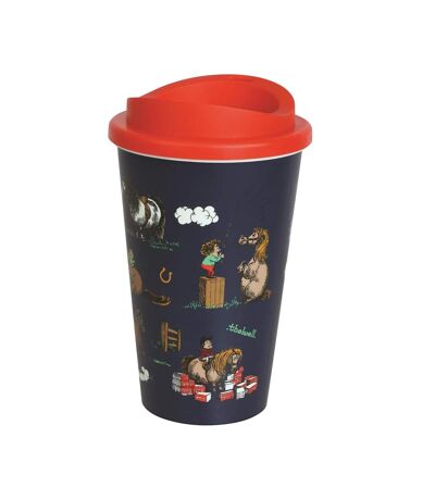 Mug de voyage thelwell collection practice makes perfect taille unique rouge / bleu marine Hy