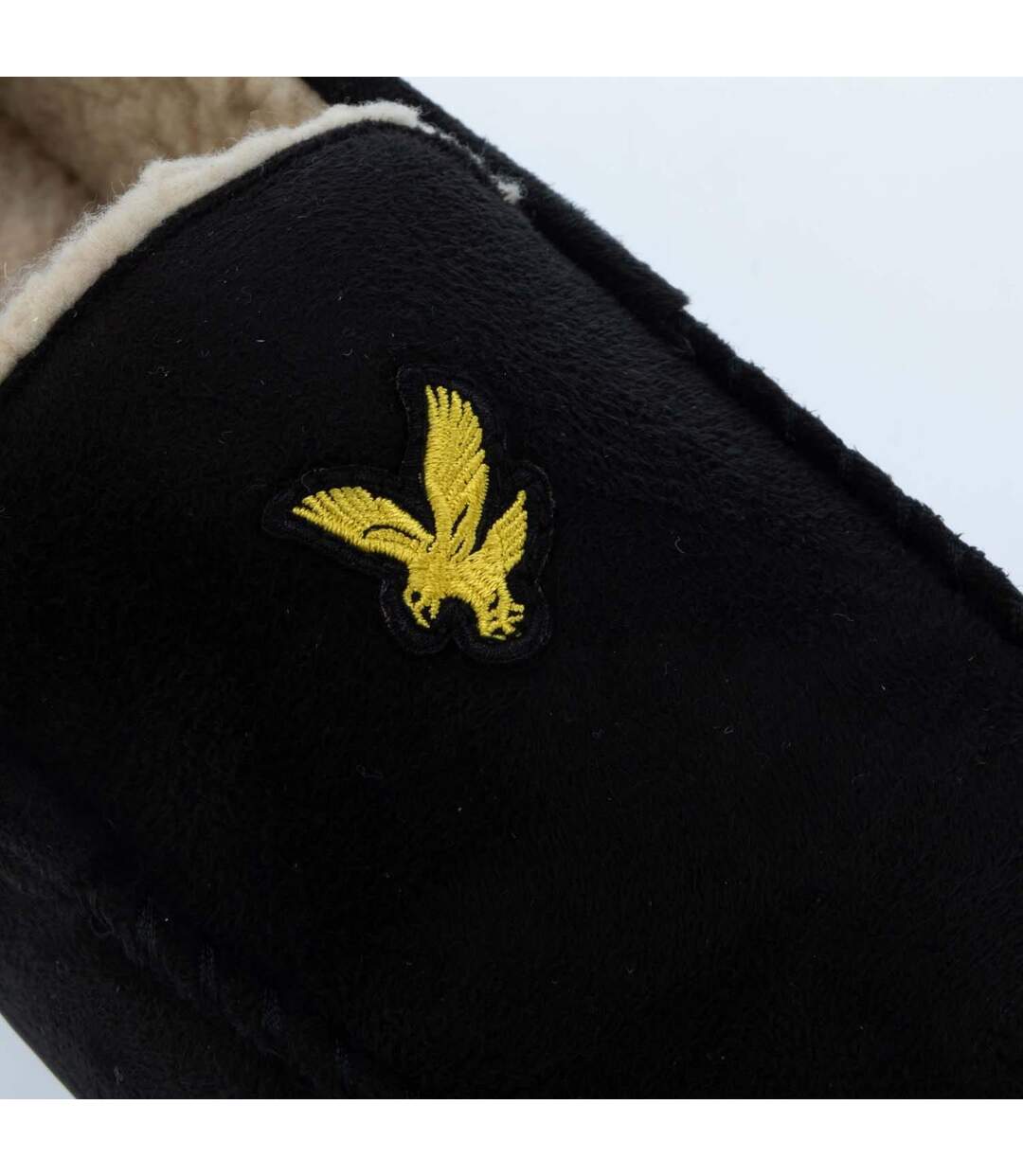 Mens Aspen Moccasin Slippers Black Lyle & Scott-4