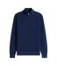 Mens Zip Neck Regular Jumper Dark Navy Tommy Hilfiger-2