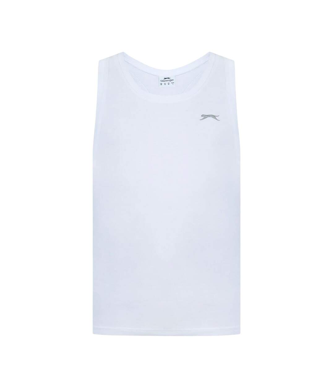 Débardeur Sans Manches Homme Blanc Slazenger-1