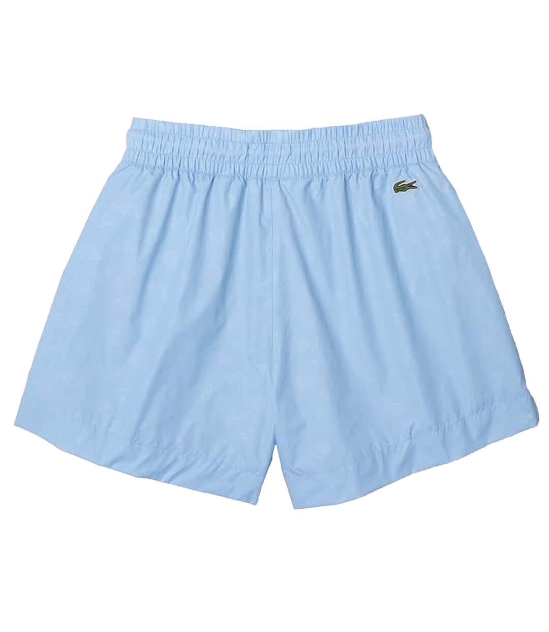 Womens/ladies Monogram Shorts Blue Lacoste-3