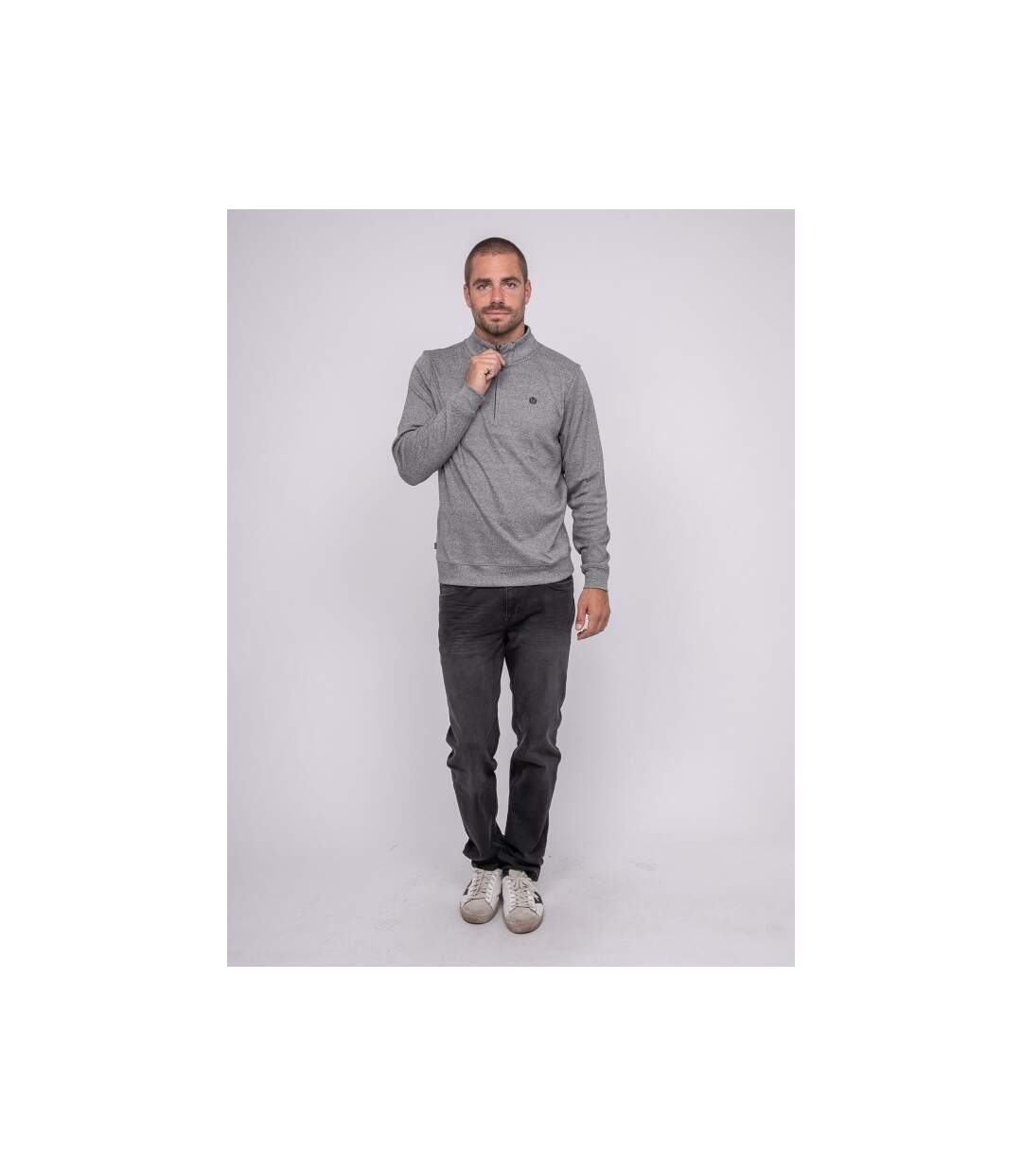 Pull col zippé WILUTE-4