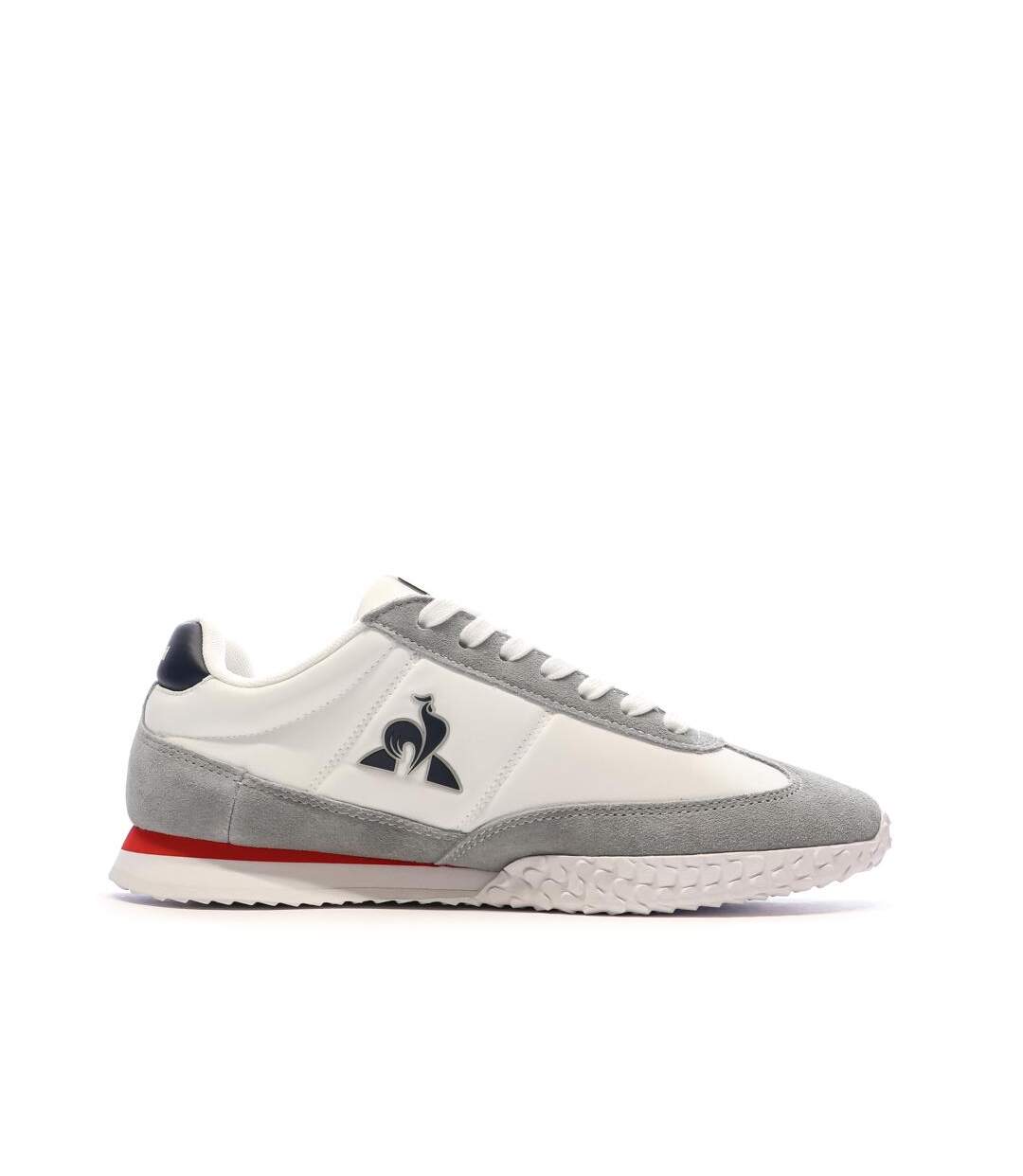 Baskets blanches/grises homme le coq sportif veloce i optical-2