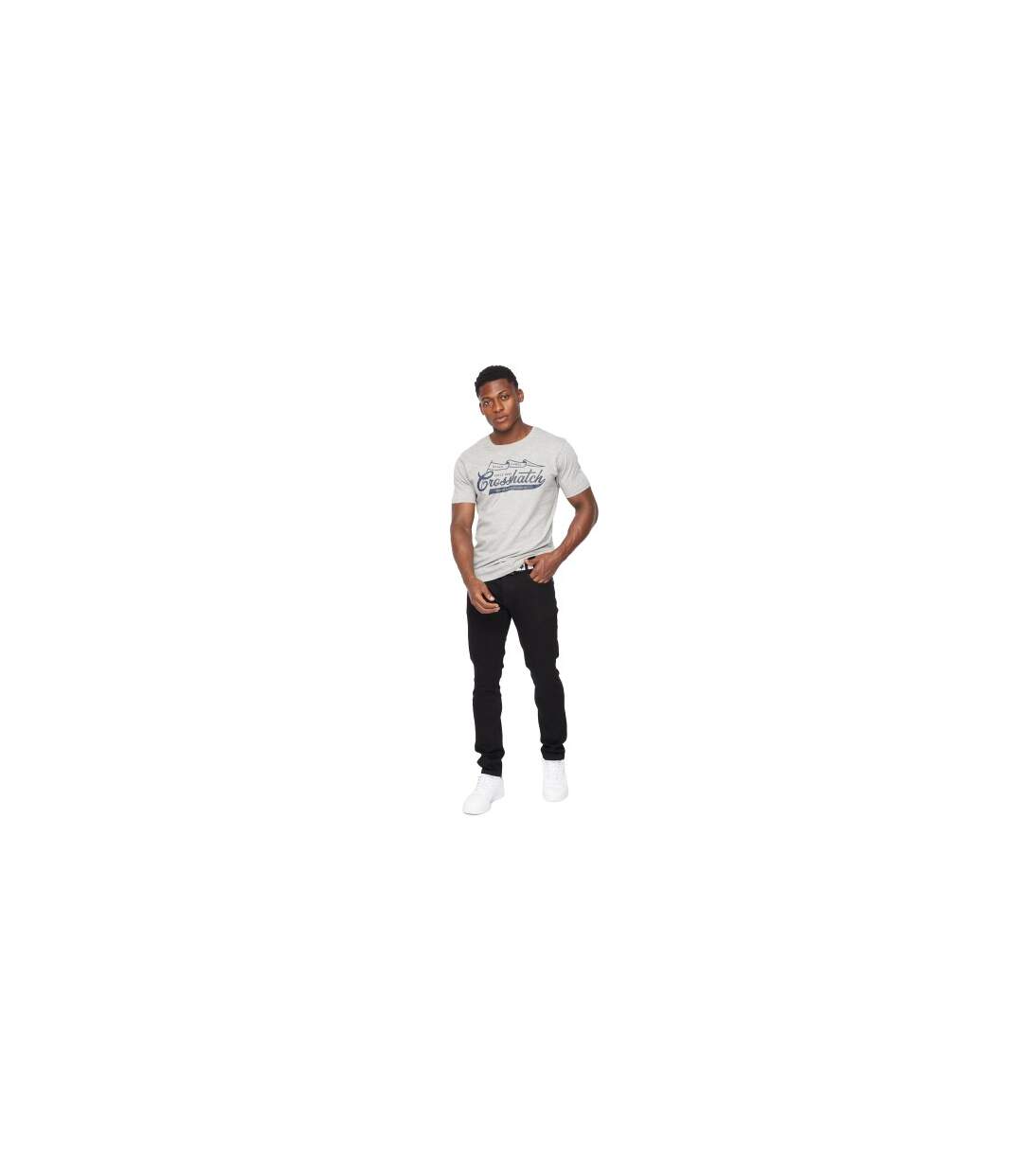 Jean Barbeck Homme Noir Uni Crosshatch-1