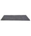 Tapis Imitation Fourrure Fin 60x110cm Gris-3