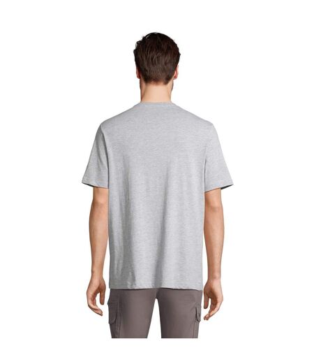 T-shirt Tuner Adulte Gris Clair Chiné SOLS