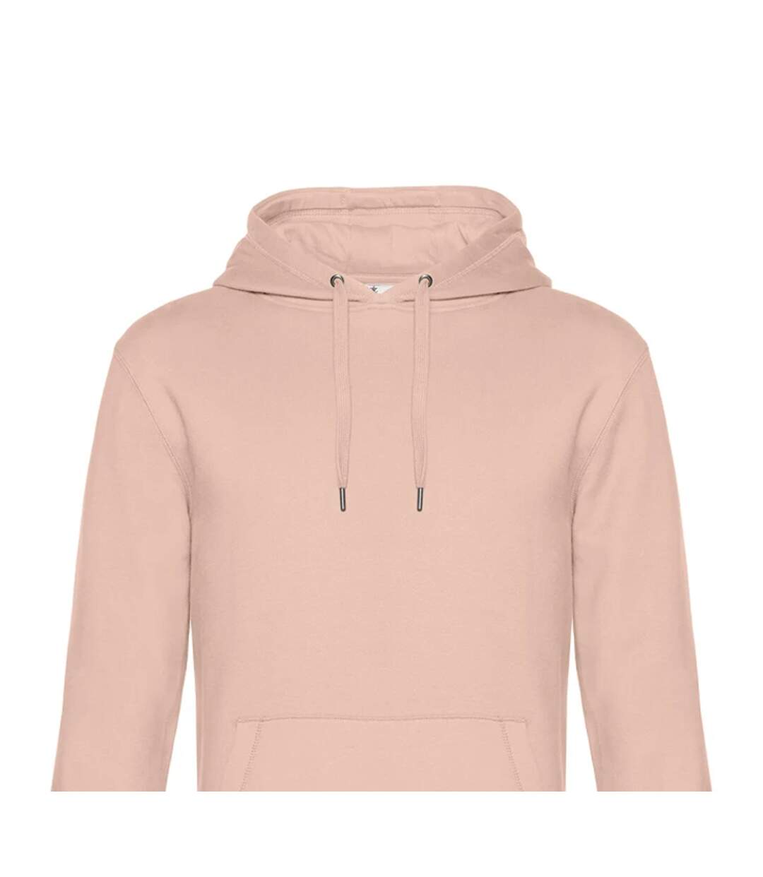 Mens king hoodie soft rose B&C