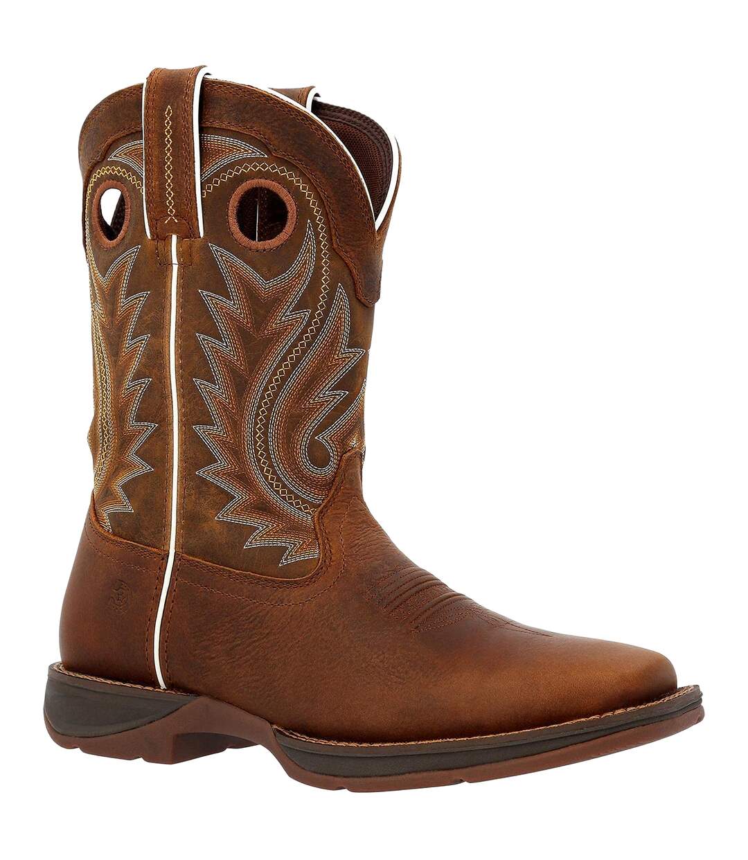 Bottes De Cowboy Rebel Homme Marron Durango-1
