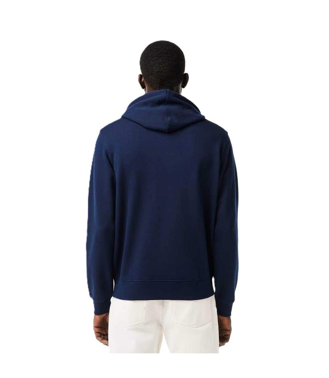Sweat À Capuche Motif/style Logo Homme Orange Lacoste-1
