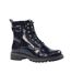 Bottines Parlour Femme Bleu Marine Lunar-2