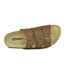 Sanosan Mens Lisbon Leather Sandals (Brown)