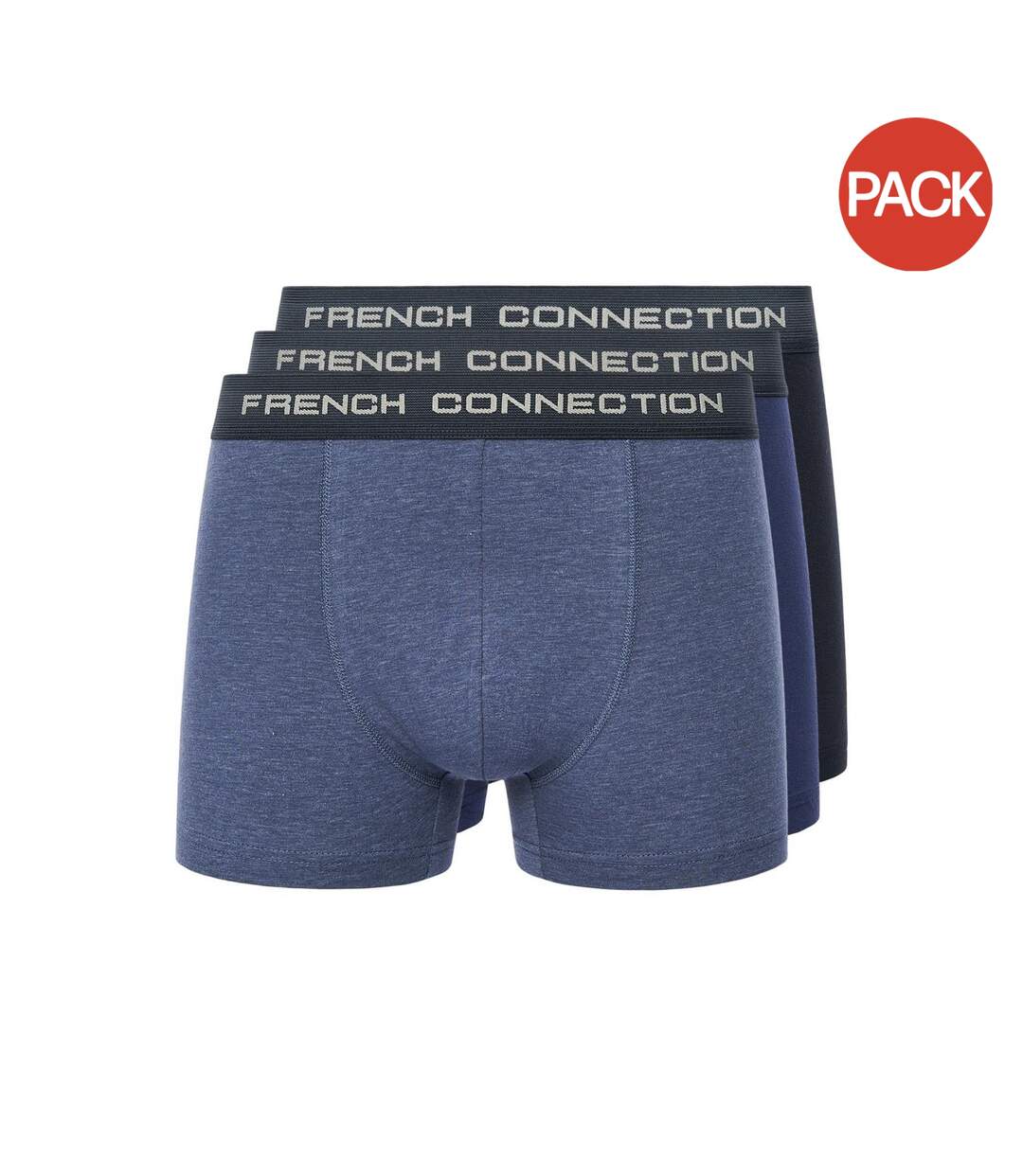 Boxers fc15 homme bleu French Connection French Connection