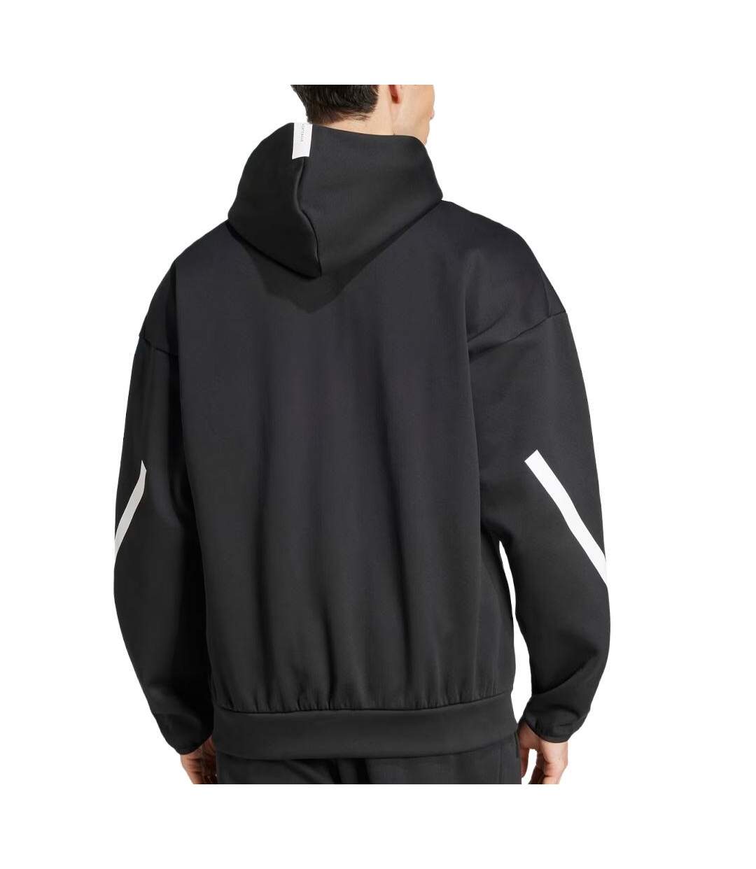 Sweat zippé noir homme adidas jd5984-2