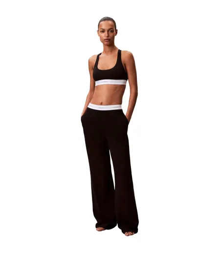 Pantalon De Jogging Femme Noir Calvin Klein