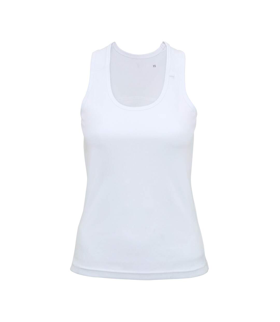 Débardeur de fitness femmes blanc Tri Dri-1