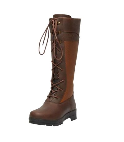 Bottes de campagne malito femme marron Brogini