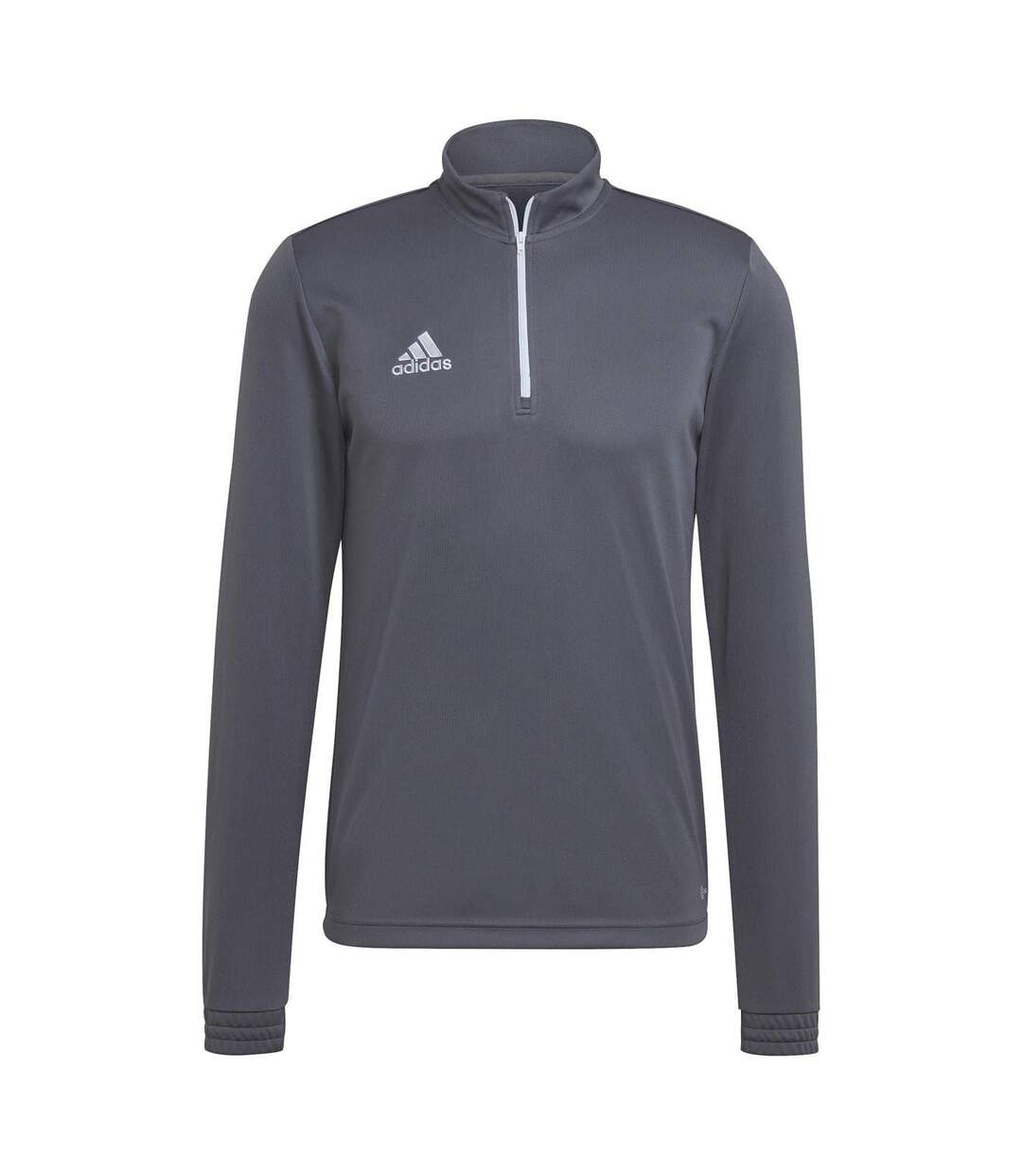 Mens Logo Polyester Track Top Grey Adidas-2