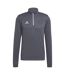 Mens Logo Polyester Track Top Grey Adidas-2