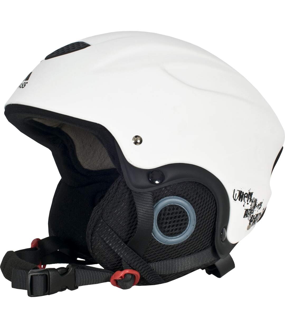 Casque de ski skyhigh unisexe m blanc Trespass-1