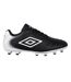 Chaussures De Foot Pour Terrain Ferme Calcio Femme Noir Blanc Umbro-1