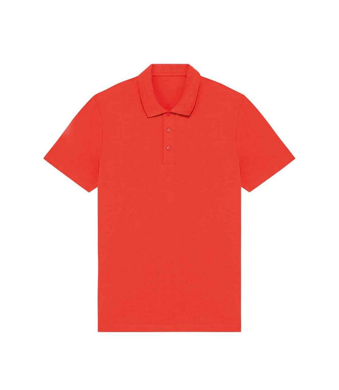 Polo homme rouge orangé Native Spirit Native Spirit