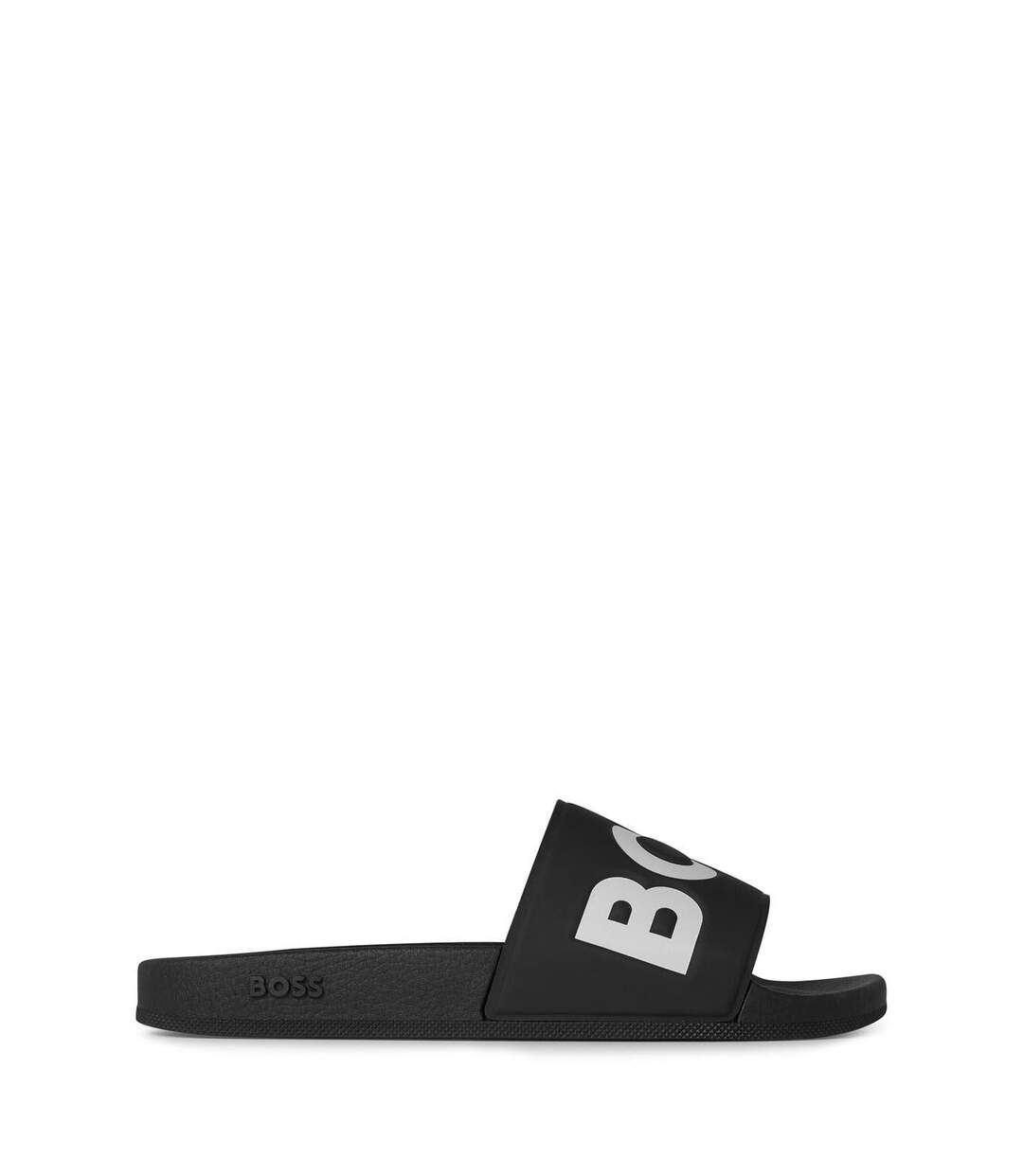 Claquettes Motif/style Logo Aryeh Homme Noir Blanc Boss-1